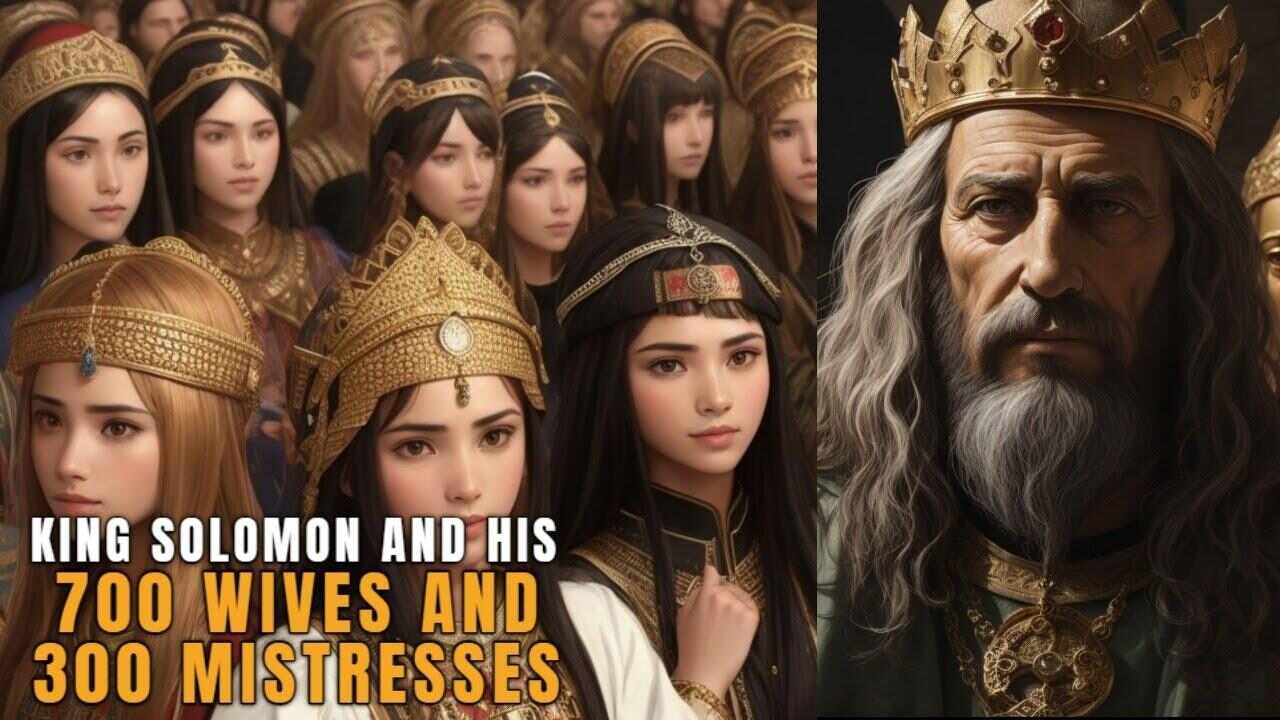 Solomon's 700 Wives and 300 Mistresses: A Tale of Promise, Wisdom, and Downfall - YouTube