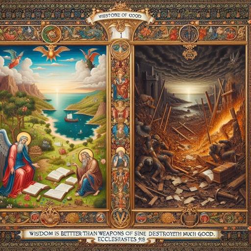 Ecclesiastes 9:7 Artwork | Bible Art