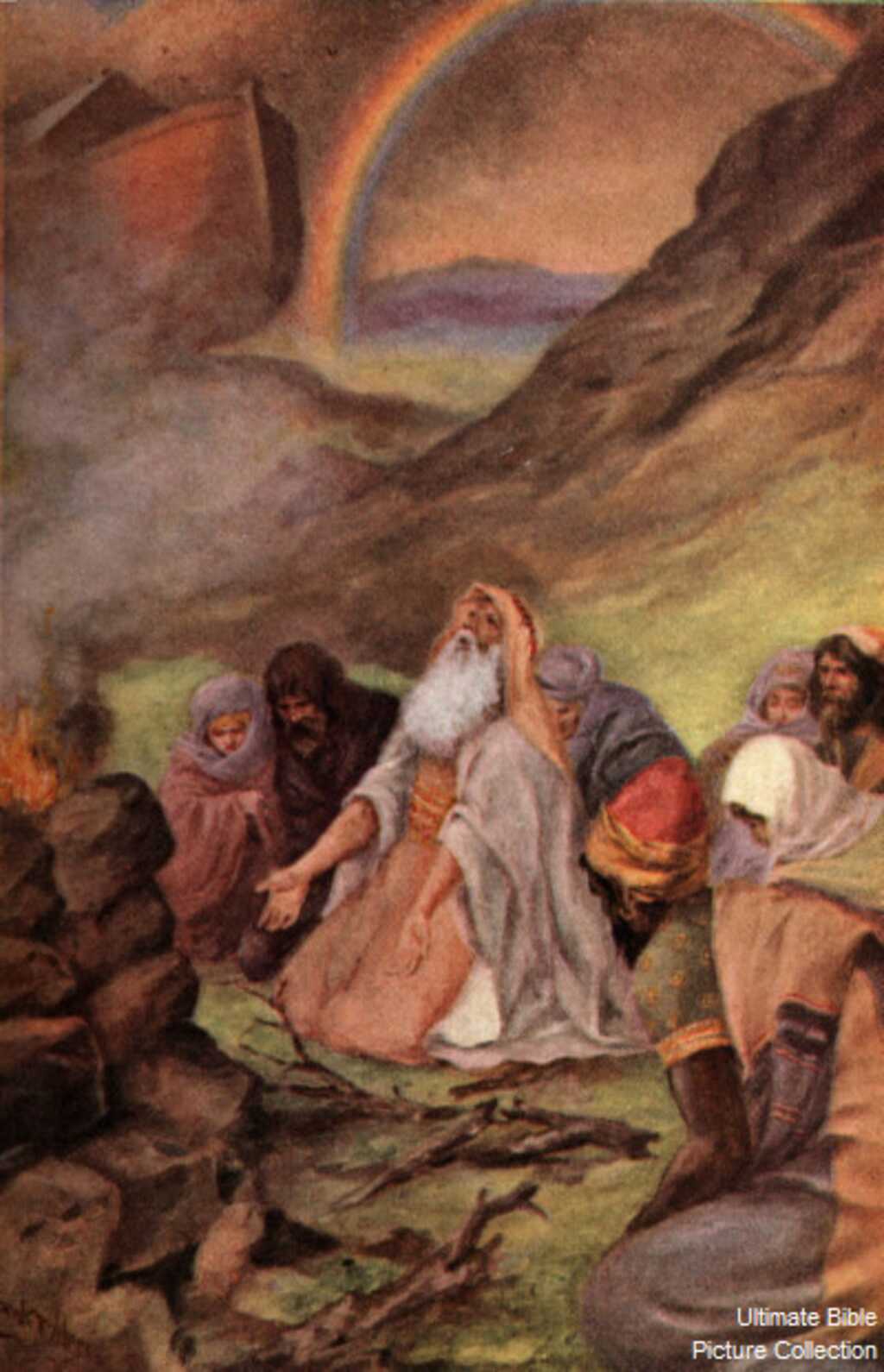 Bible Stories - God's Covenant with Noah - Genesis 9