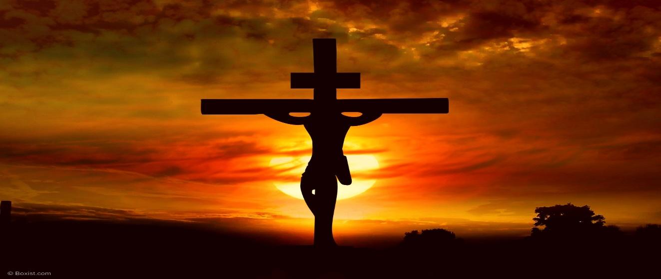 Jesus On The Cross With Sunset Background / Stock Photo - Our Photography Portfolio