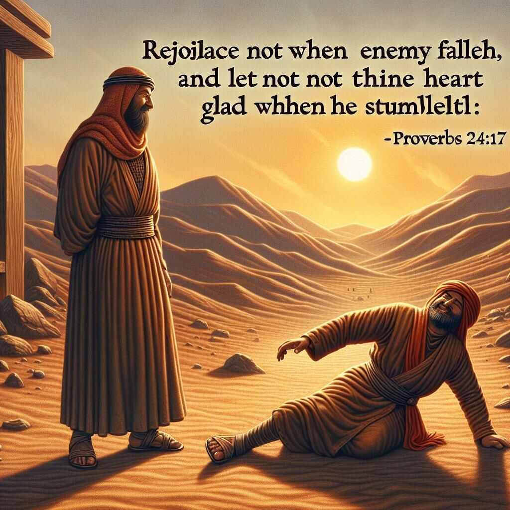 Proverbs 24:17 Artwork | Bible Art