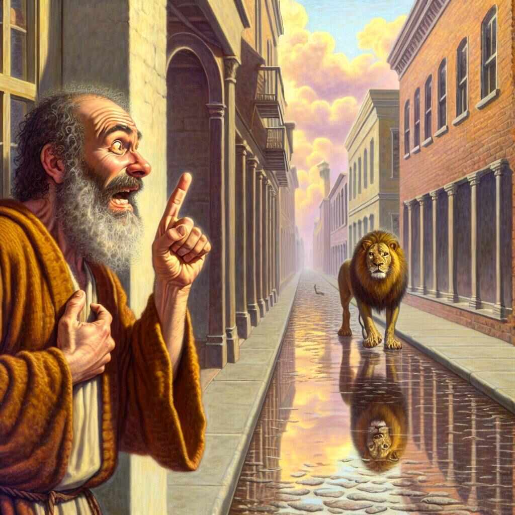 Proverbs 26:13 Artwork | Bible Art