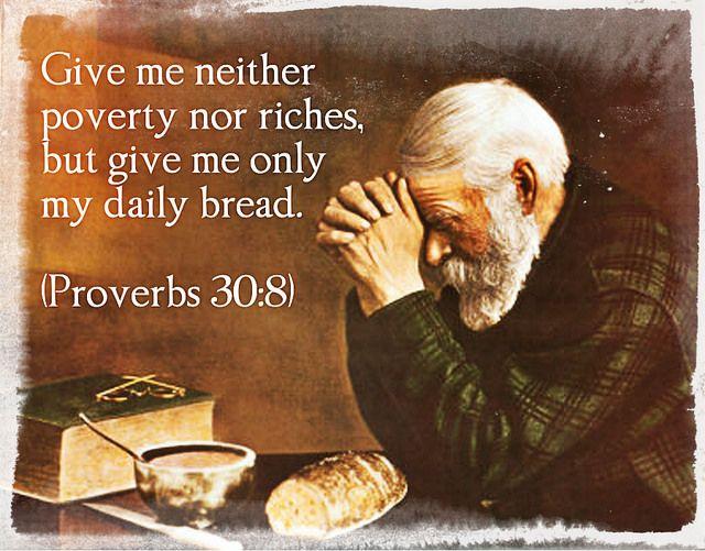 Proverbs 30:8 | Proverbs 30, Holman christian standard bible, Isaiah 46