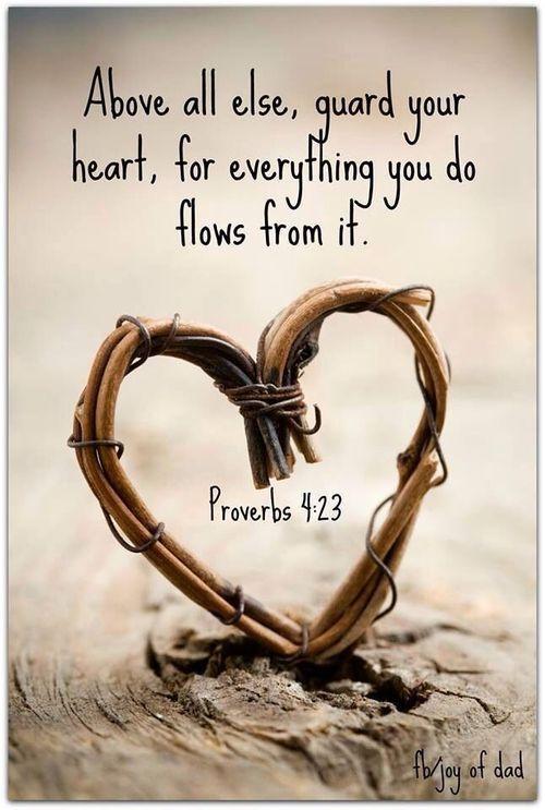 Verse of the Day - Proverbs 4:23 KJV - Highland Park Baptist Church - Lenoir City, Tennessee