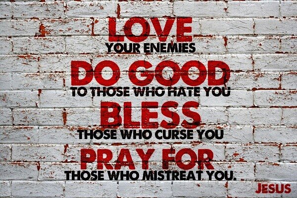 Luke 6:28 - Bless Your Enemies - Redeeming God