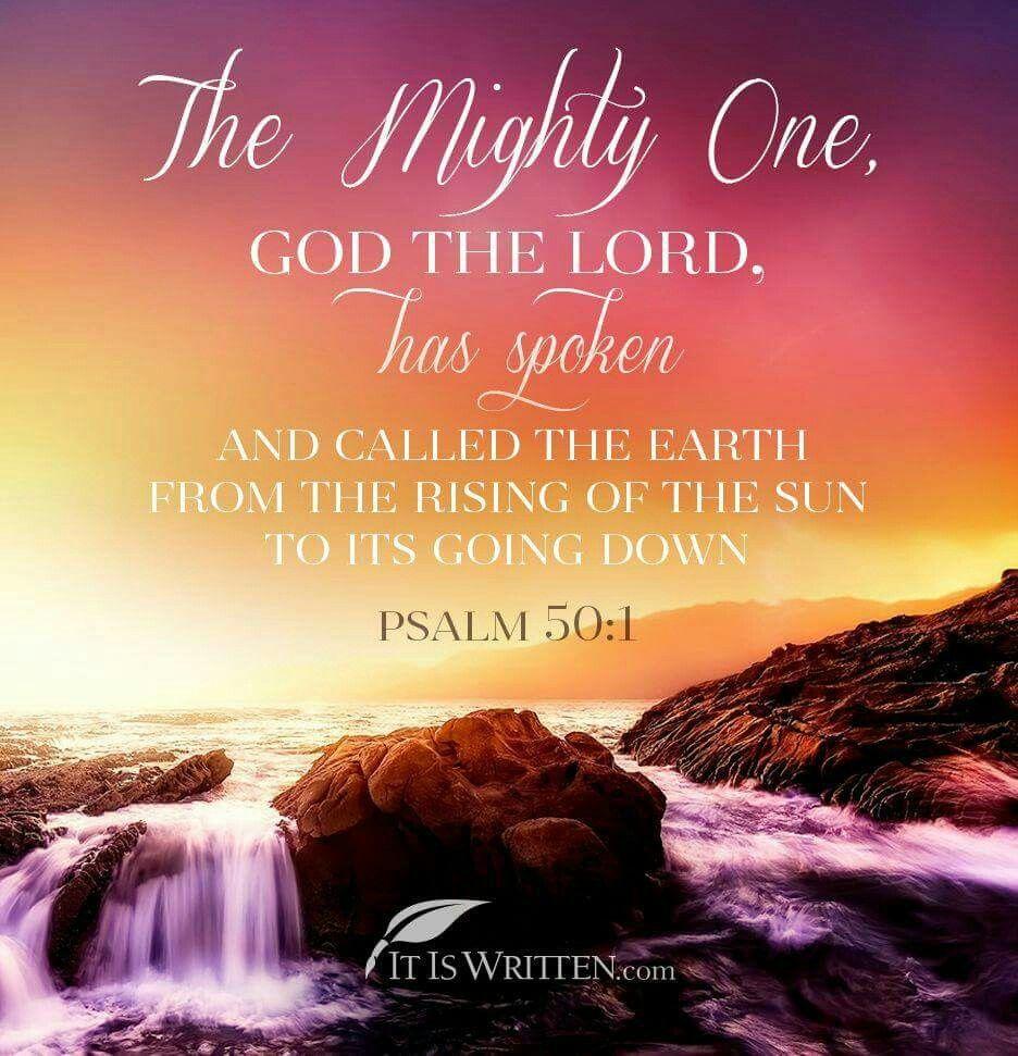 Psalm 50:1 | Psalms, Christian facebook cover, Psalm 50
